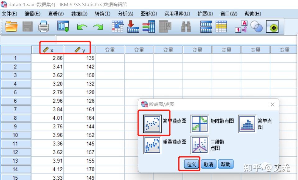 SPSS数据分析基础6-数据的相关与回归 - 知乎