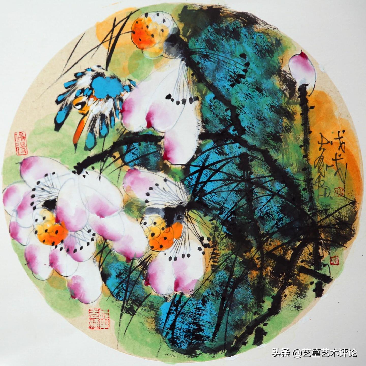 当代重彩花鸟画领军人物——陆大有- 知乎