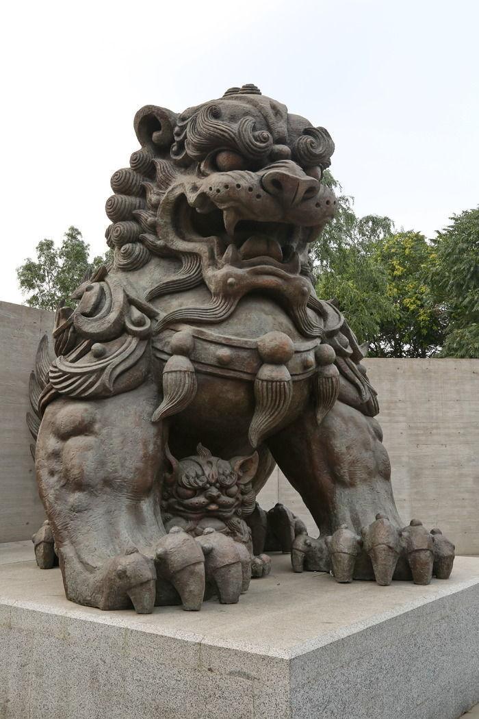 应用在浮雕中的神兽元素二