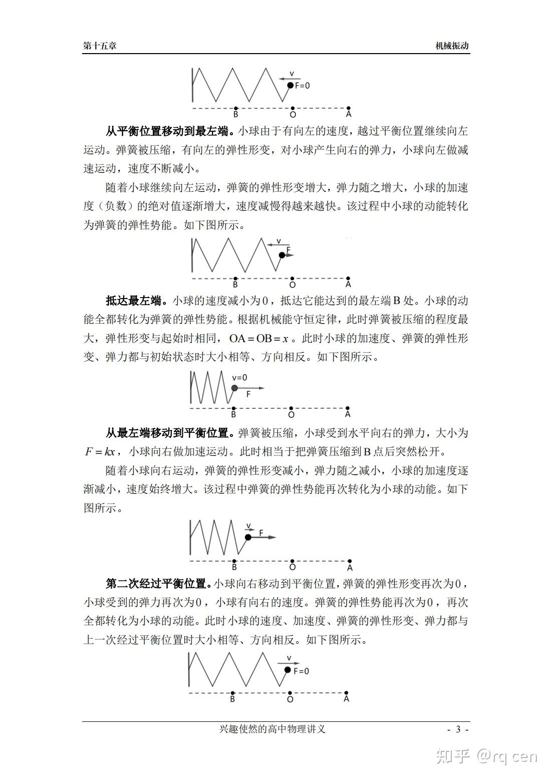 物理讲义最终版-第十五章 机械振动 - 知乎