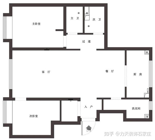 紫郡 105平方米 现代简约，每一处设计都让人心动！ 知乎 