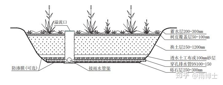 關於生物滯留設施的概念與構造適用性和優缺點