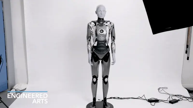 Conoce a Ameca, el nuevo robot impulsado por IA.-Blog Hola Telcel