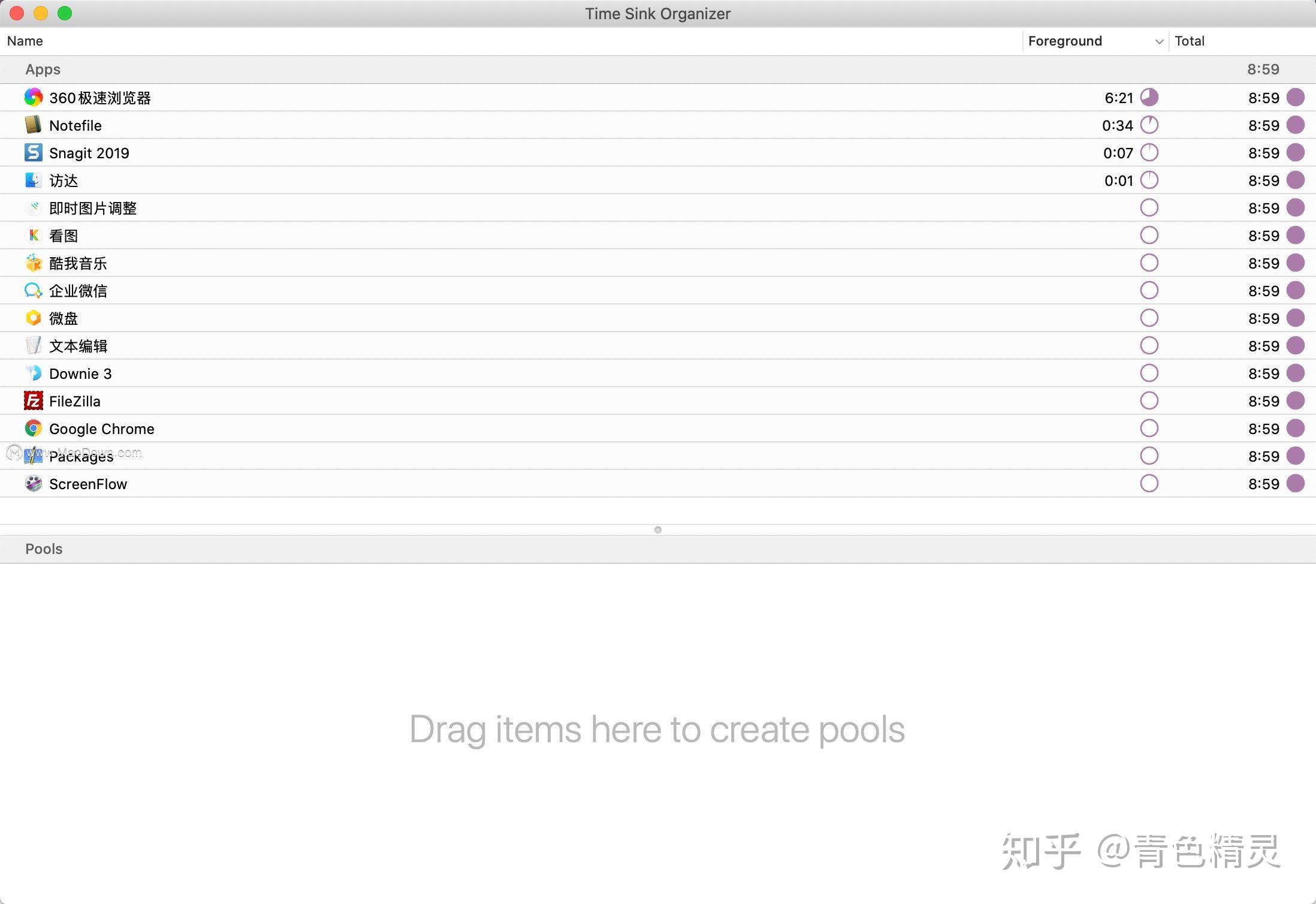 Time sink for mac v2 1 