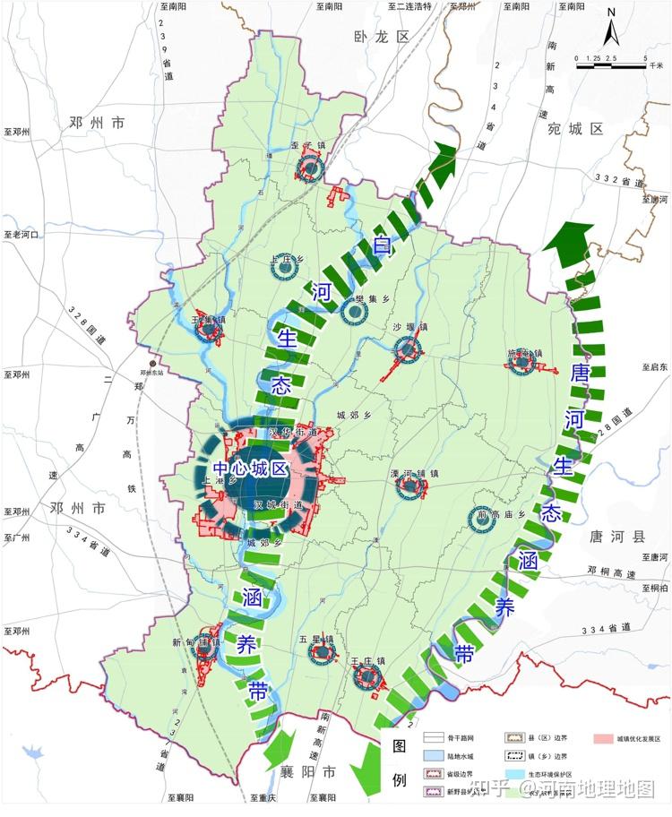 南阳市及11县市国土空间总体规划2021-2035公示版合集 - 知乎