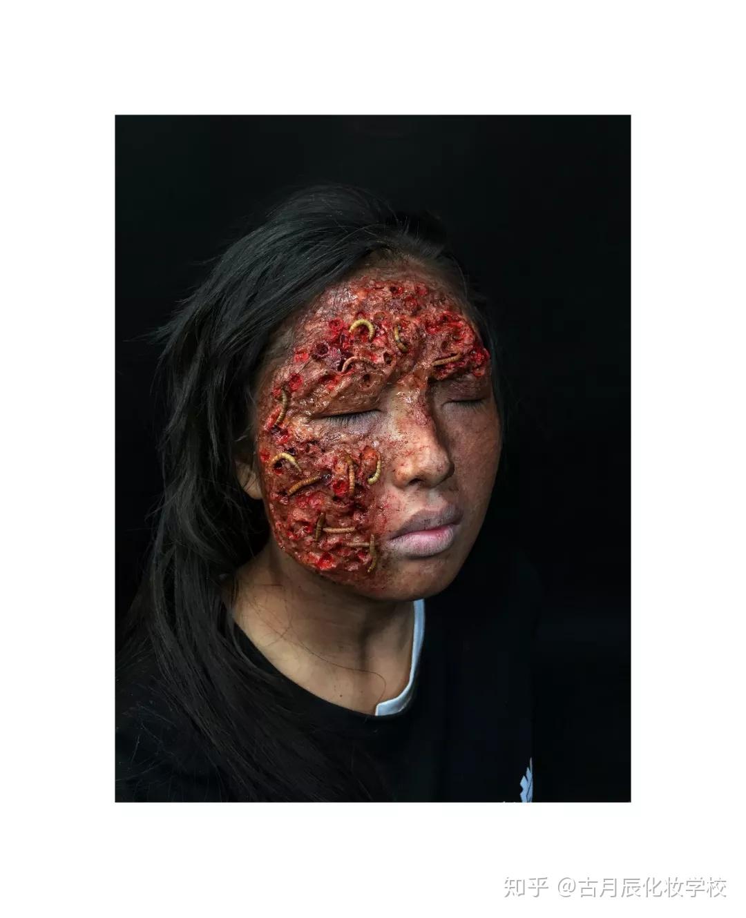 慎入影视化妆师必学技能影视伤效