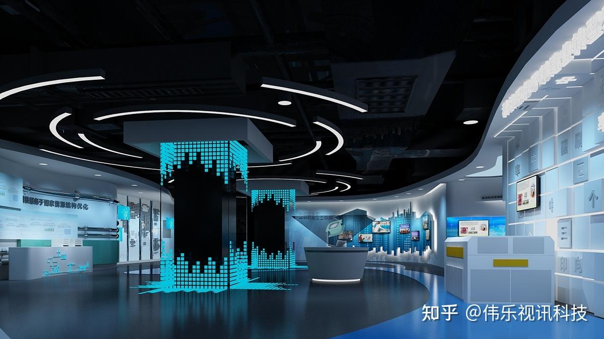 这样设计的能源类展览馆充满科技感