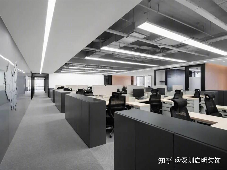 办公室装修案例分享|简约又多元化的办公空间 - 知乎