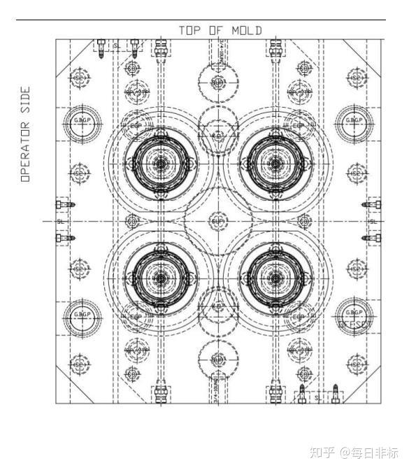防盗螺纹瓶盖注塑模具设计(可用于同类模具设计参考)