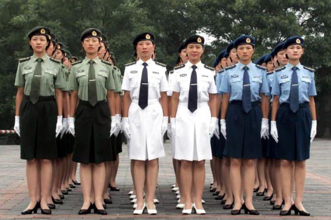 飒爽女兵的军裙,原来还有这么多精彩历史 - 知乎