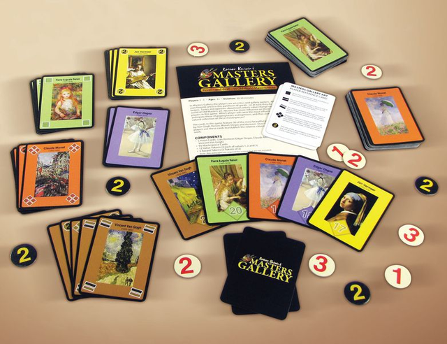 这些桌游可以带你看遍大师画展 - 知乎