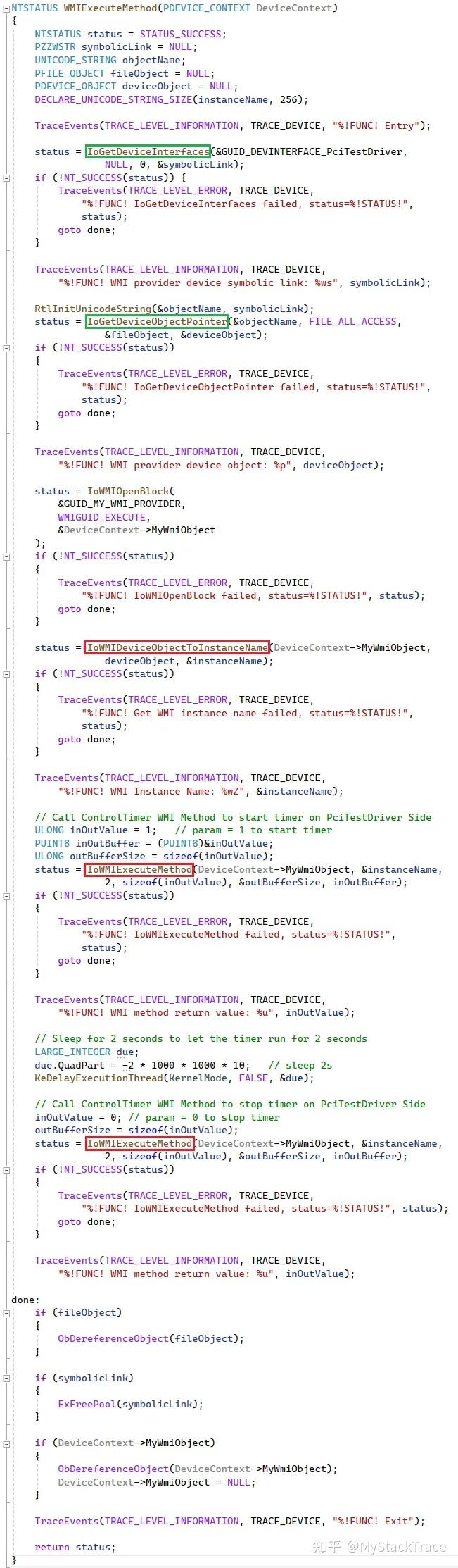 在 WDF 驱动程序中执行 WMI Method - 知乎
