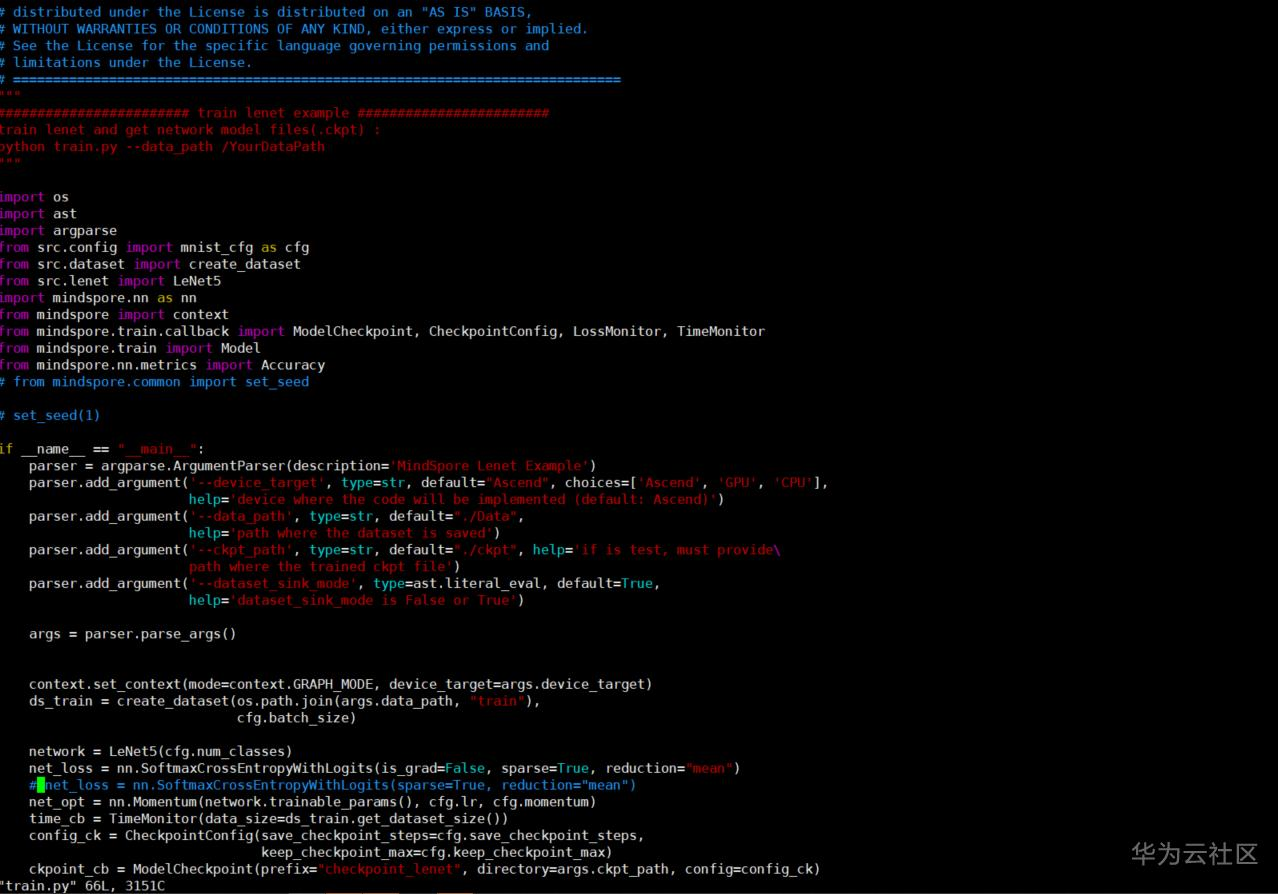Copy攻城狮辛酸史:含泪“一分钟”跑通MindSpore的LeNet模型 Copy攻城狮辛酸史:含泪“一分钟”跑通MindSpore的LeNet模型