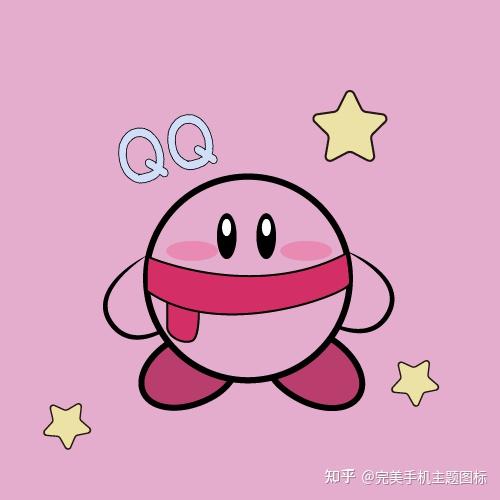 手机iphone图标|星之卡比来啦,打枪的不要 - 知乎