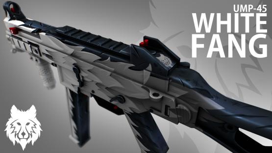 瞥见离人的喜悲霜雪艺益csgo皮肤白狼北极狼