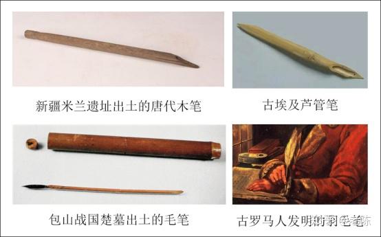 这些形形色色的笔,体现了人类祖先惊人的智慧和创造力,但仍然存在这样