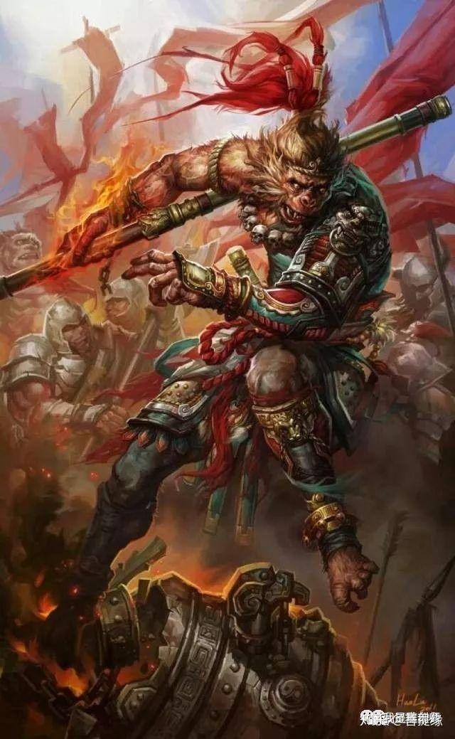 我是雕刻师72变齐天大圣孙悟空手稿2