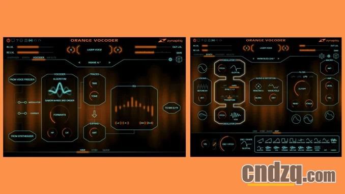 Zynaptiq Orange Vocoder IV 声码器插件即将发布！ - 知乎