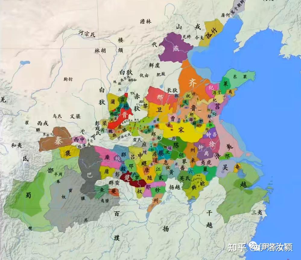 春秋战国诸强国,五百年兴亡更替 - 知乎