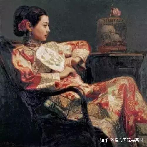 悦心赏析】陈逸飞画中的中国美人- 知乎