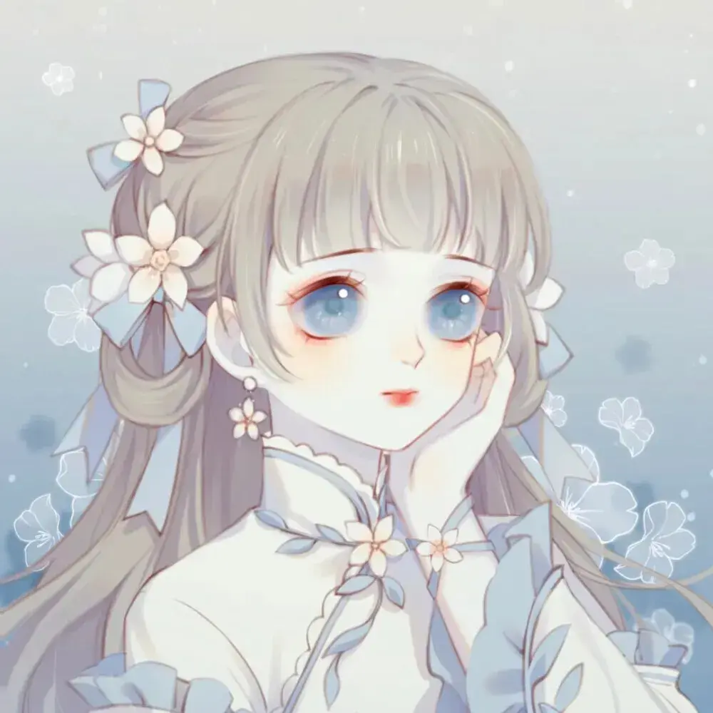 古风手绘动漫女生头像【441期】 - 知乎