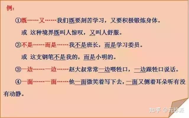 關聯詞有哪些關聯詞的八種關係