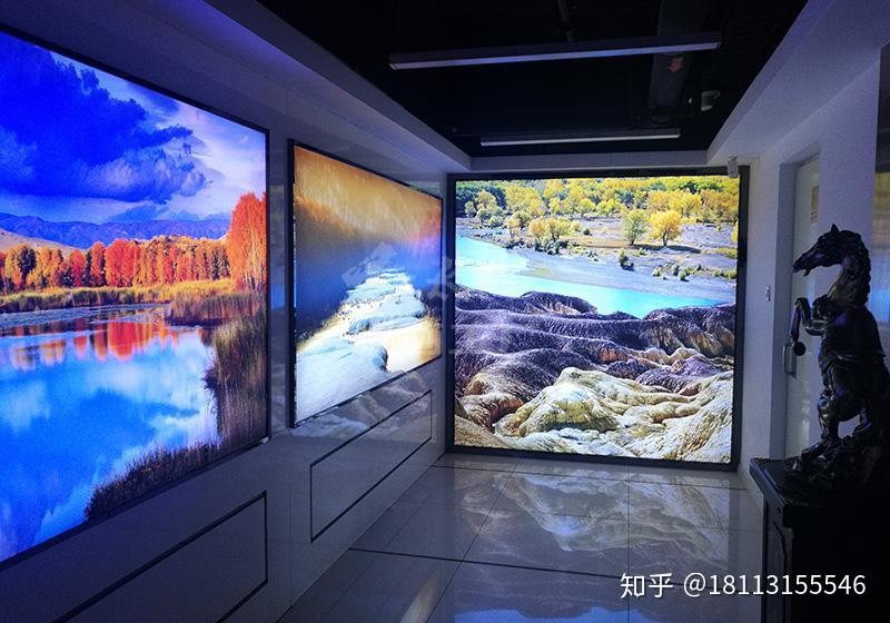 软膜天花吊顶卡布灯箱安装效果图