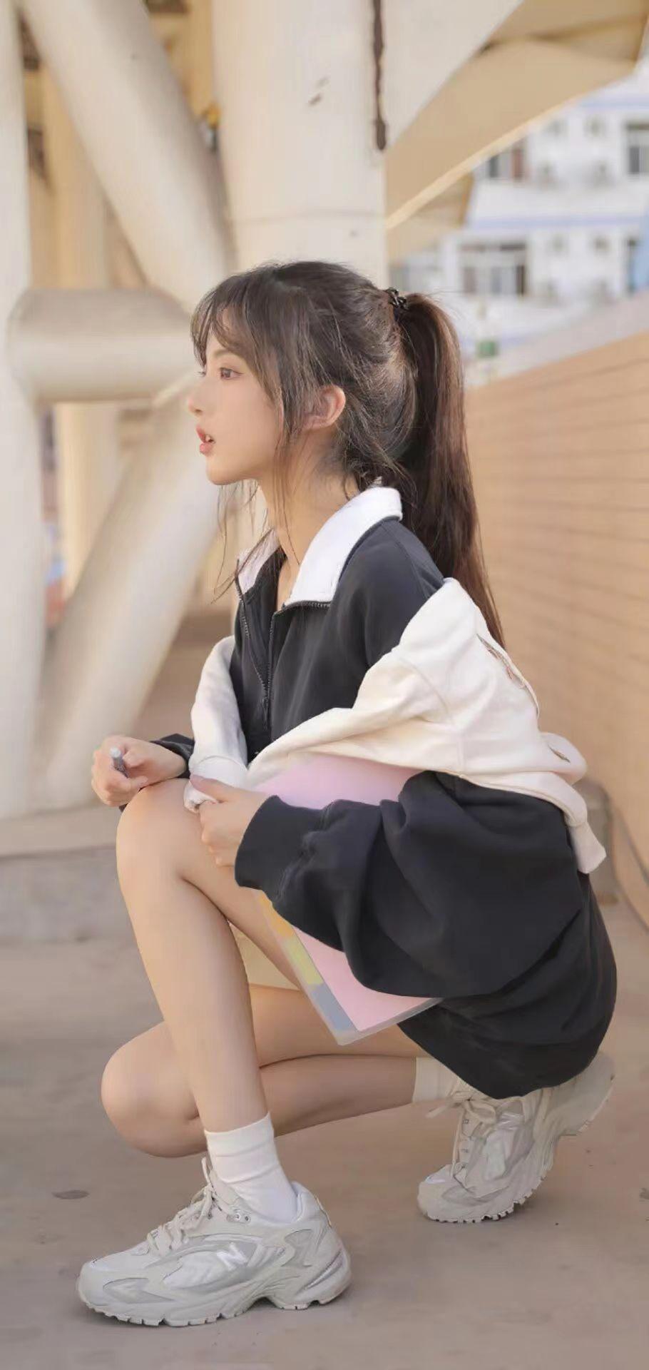 壁纸探花:精选100张又纯又欲壁纸,大长腿~吊带~完美身材