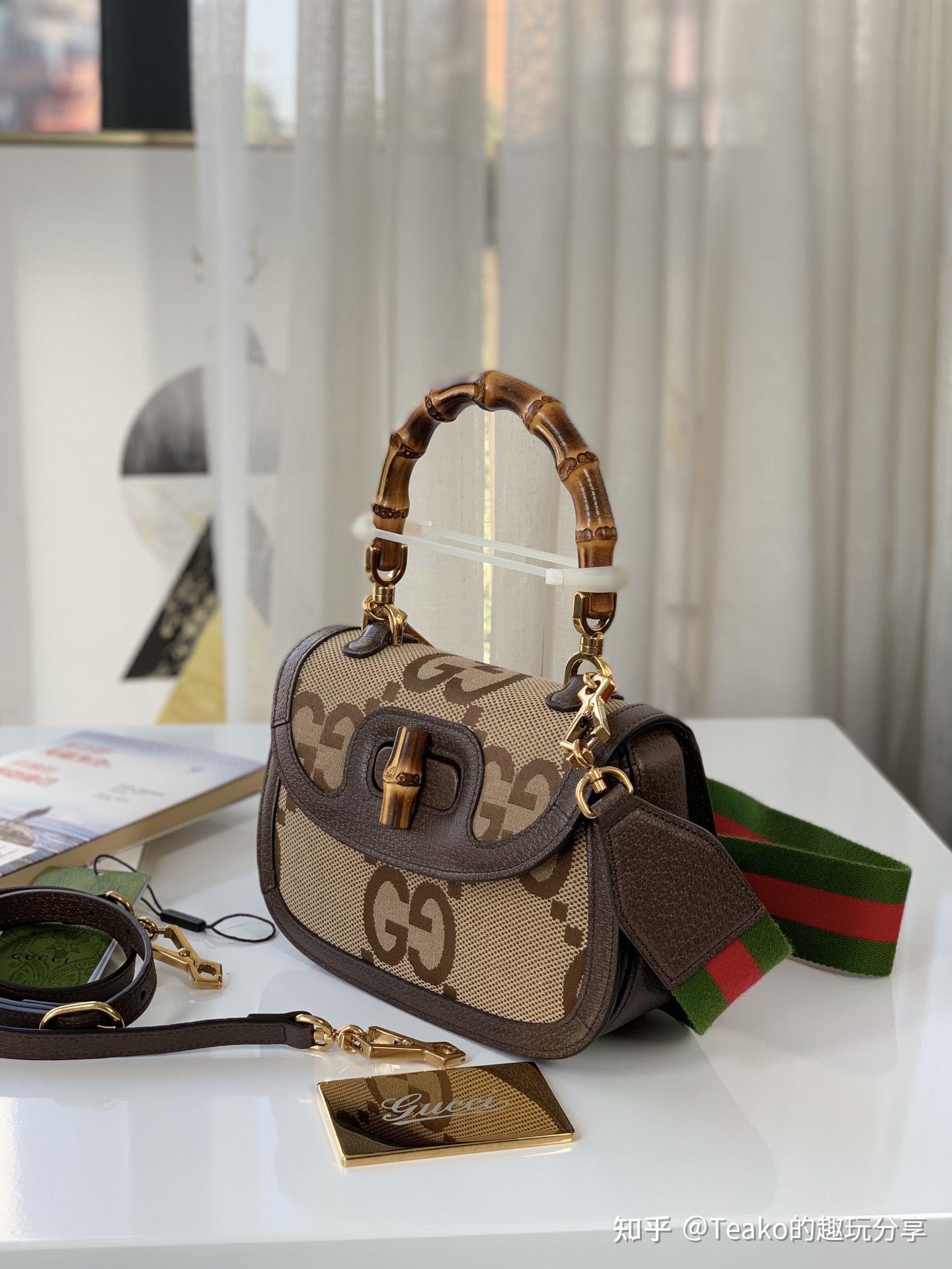 【包】治百病——gucci新款竹节手袋 - 知乎
