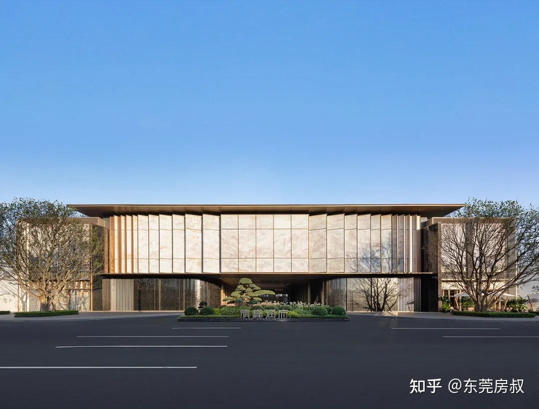 实景开放!旗峰润府,又给东莞千万豪宅社区大门上了一课 - 知乎