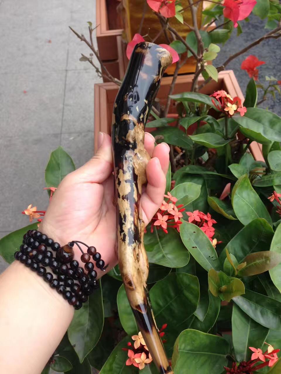 文玩海柳精雕把件摆件烟斗佛珠