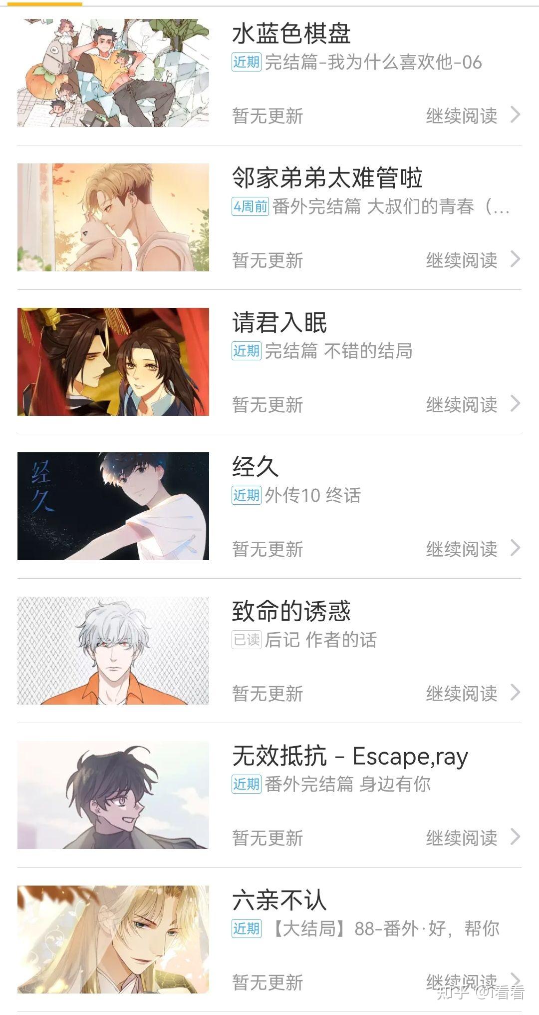 已完结BL耽美双男主漫画推荐 - 知乎