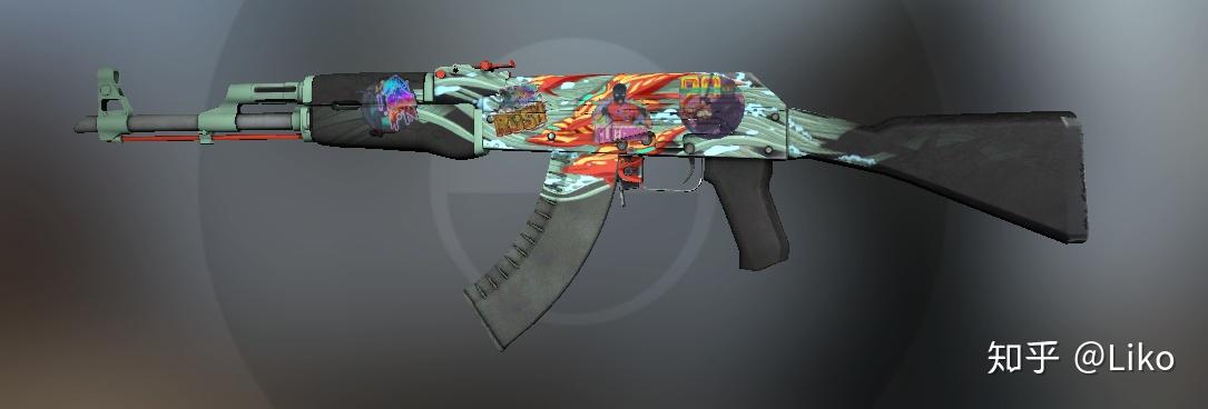 csgo深海复仇贴纸搭配