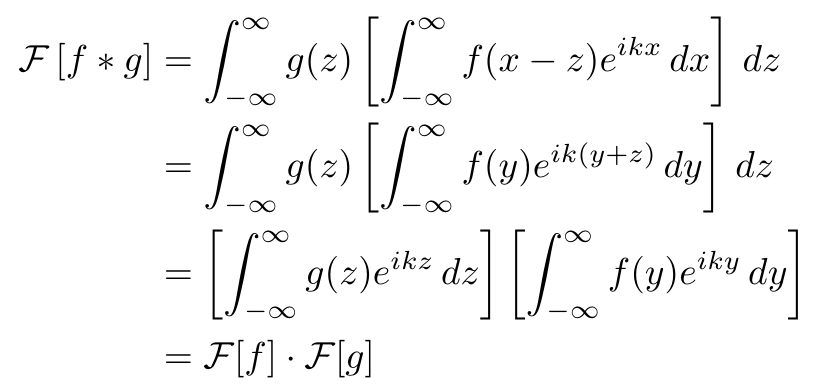 卷积定理