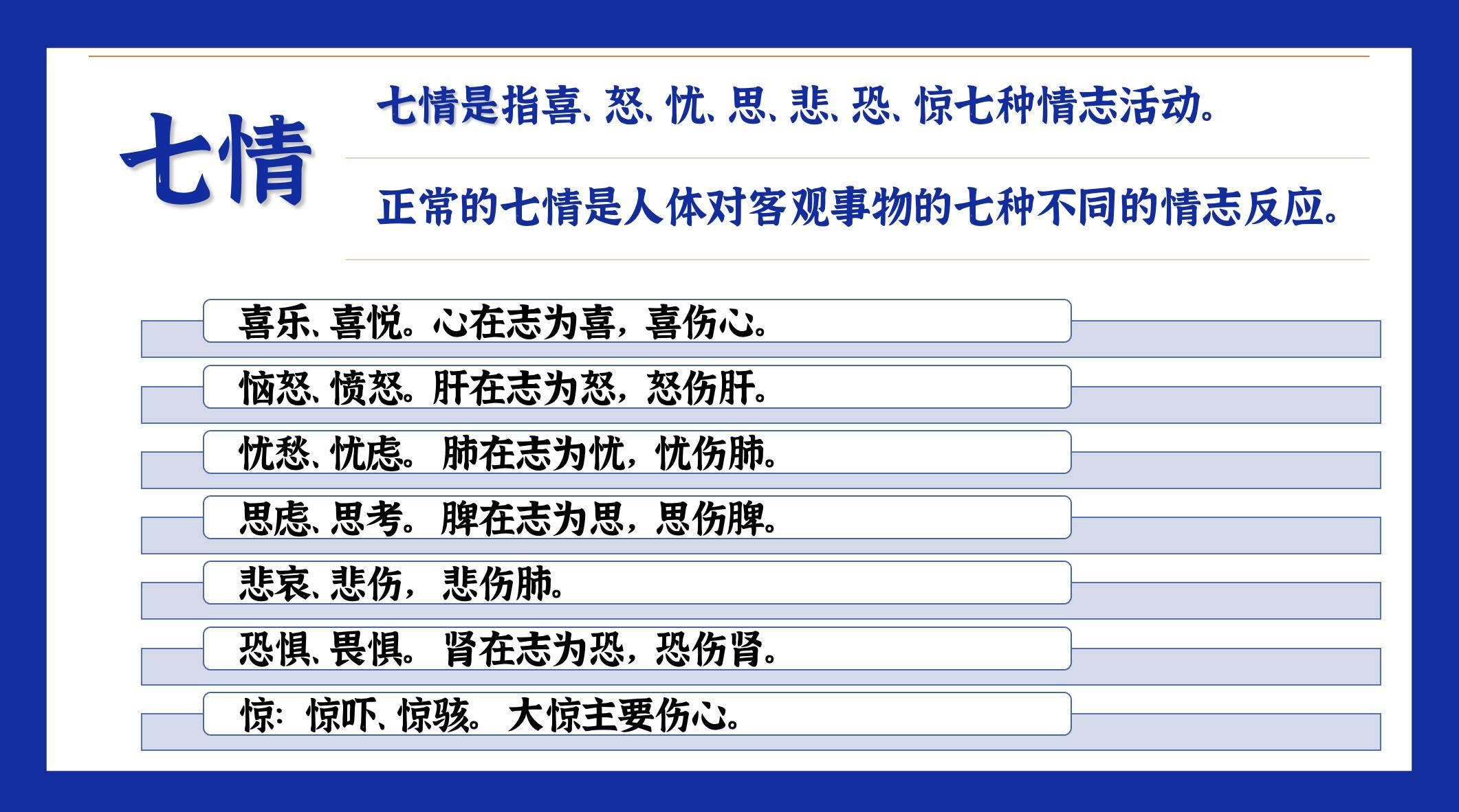 中医七情，过喜伤心，过怒伤肝，过思伤脾，过悲忧伤肺，过恐伤肾 - 知乎