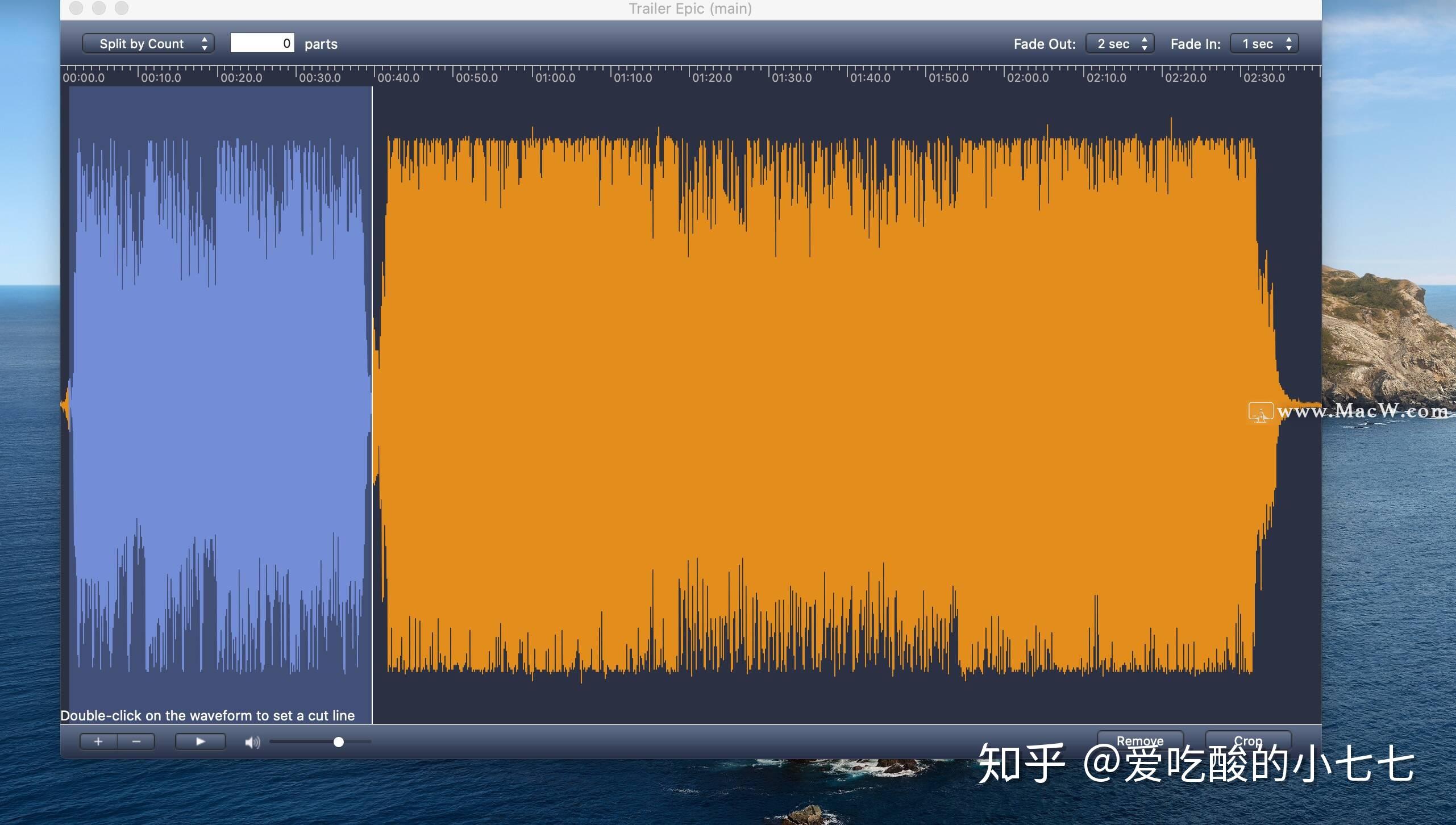 applemacsoft mp3 splitter for mac(mac分割和剪辑音频文件)