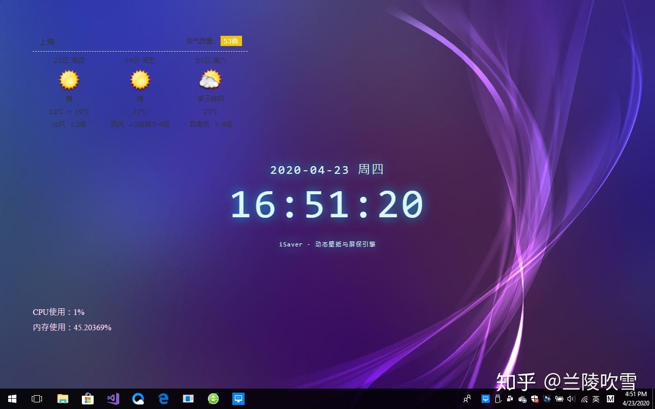 wallpaper engine上有没有能监控CPU，内存等的壁纸？ 知乎