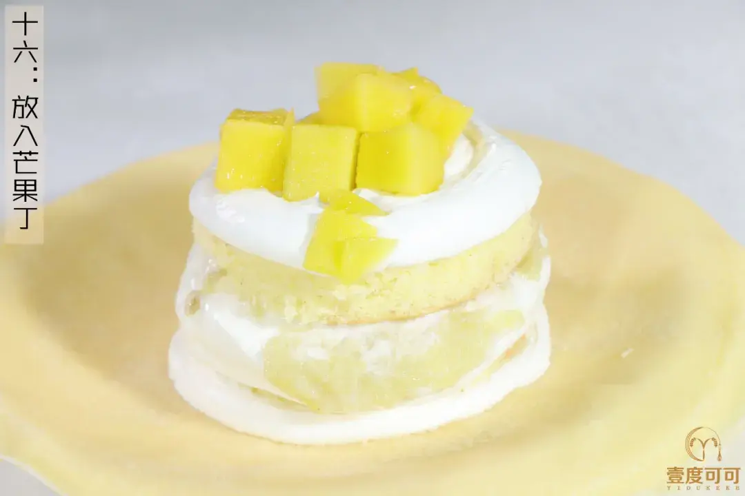 快上车2021最新款网红产品榴芒蛋糕大口咬下去真的超有食欲