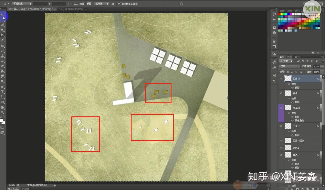 最简单的景观平面图/彩平图教程（超详细步骤） - 知乎