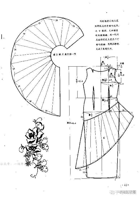 抹胸礼服立裁制作教程图片