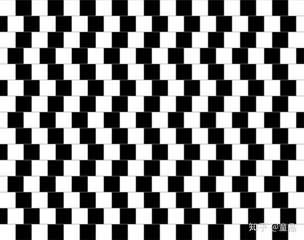 错觉图片生成实验平行的线