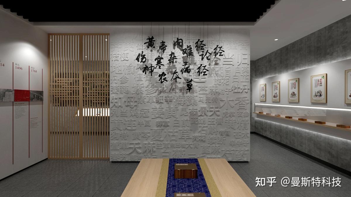 曼斯特科技:怎么做好中医药类主题展厅设计 - 知乎