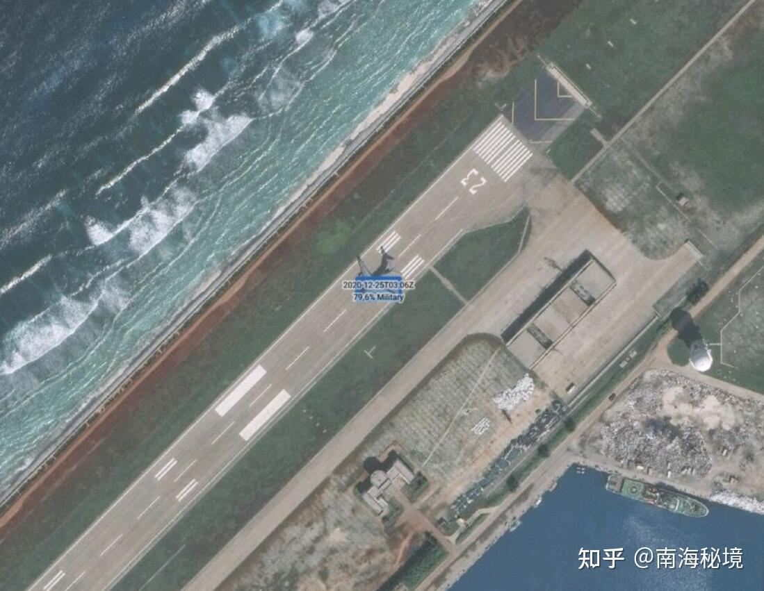 卫星航拍南沙群岛三大人工岛，都建有机场，第一大是美济岛 - 知乎