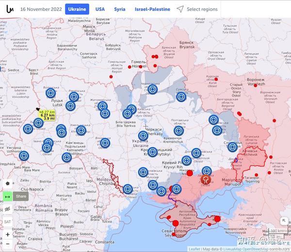 俄乌战线变化和观察20221116） 知乎eos 6774