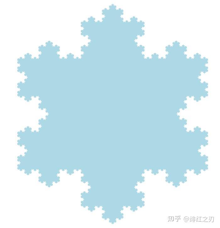 科赫雪花画法图片