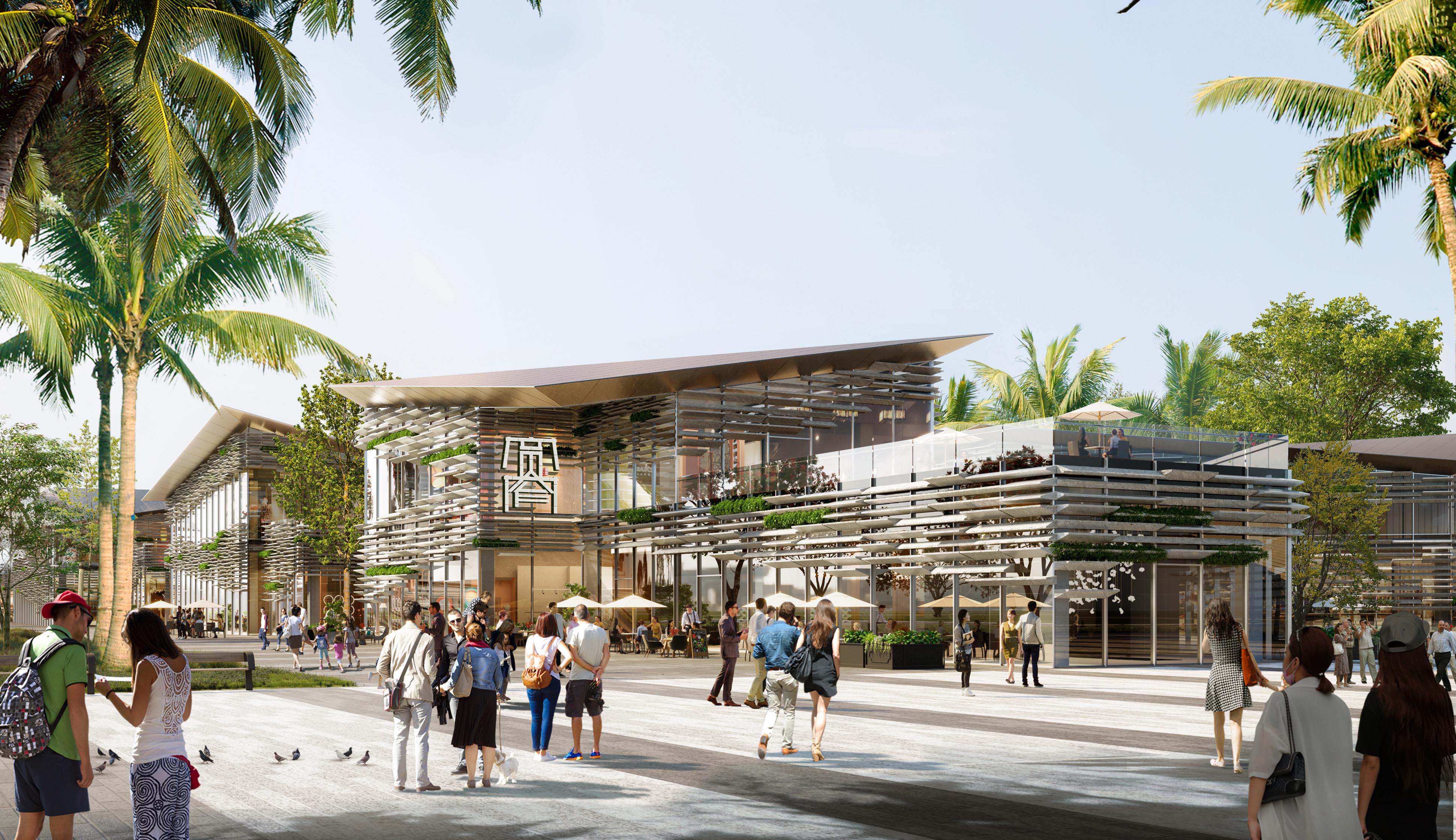 三亚宽窄巷子海棠故事文旅商业街区