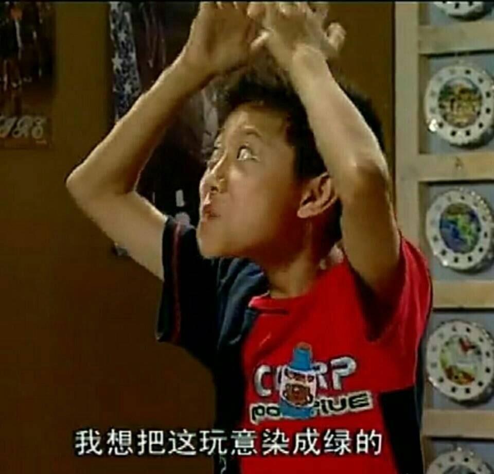好想染发,想把头发染成亚麻青或者深墨绿色.