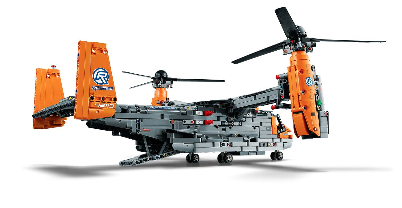 乐高42113贝尔波音v22鱼鹰直升机取消发售
