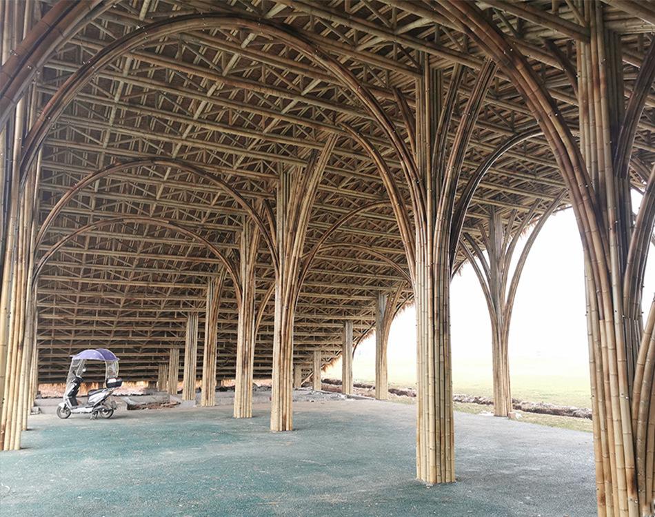 境道原竹设计+建造经典竹建筑案例分享全竹结构建筑 竹棚 - 知乎