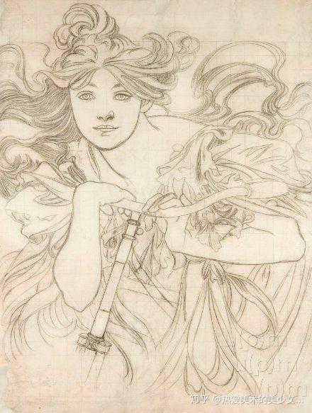 穆夏珍贵的手稿